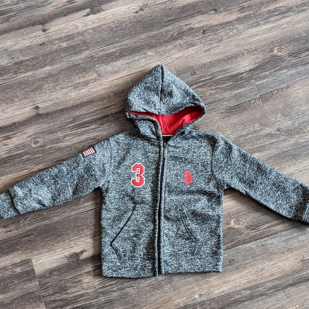 Boys Polo Zip-Up Jacket